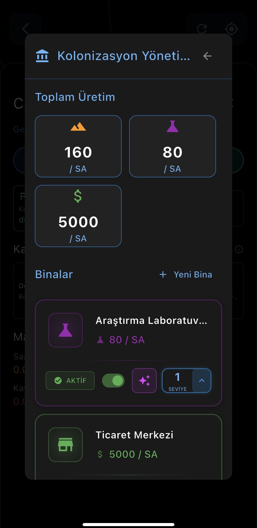 Kolonizasyon Ekranı 3